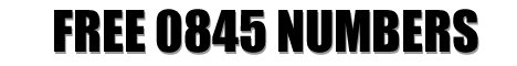 You choose your 0845 number - 0845 numbers are free to all high volume users