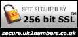 UK2Numbers Secure Connection